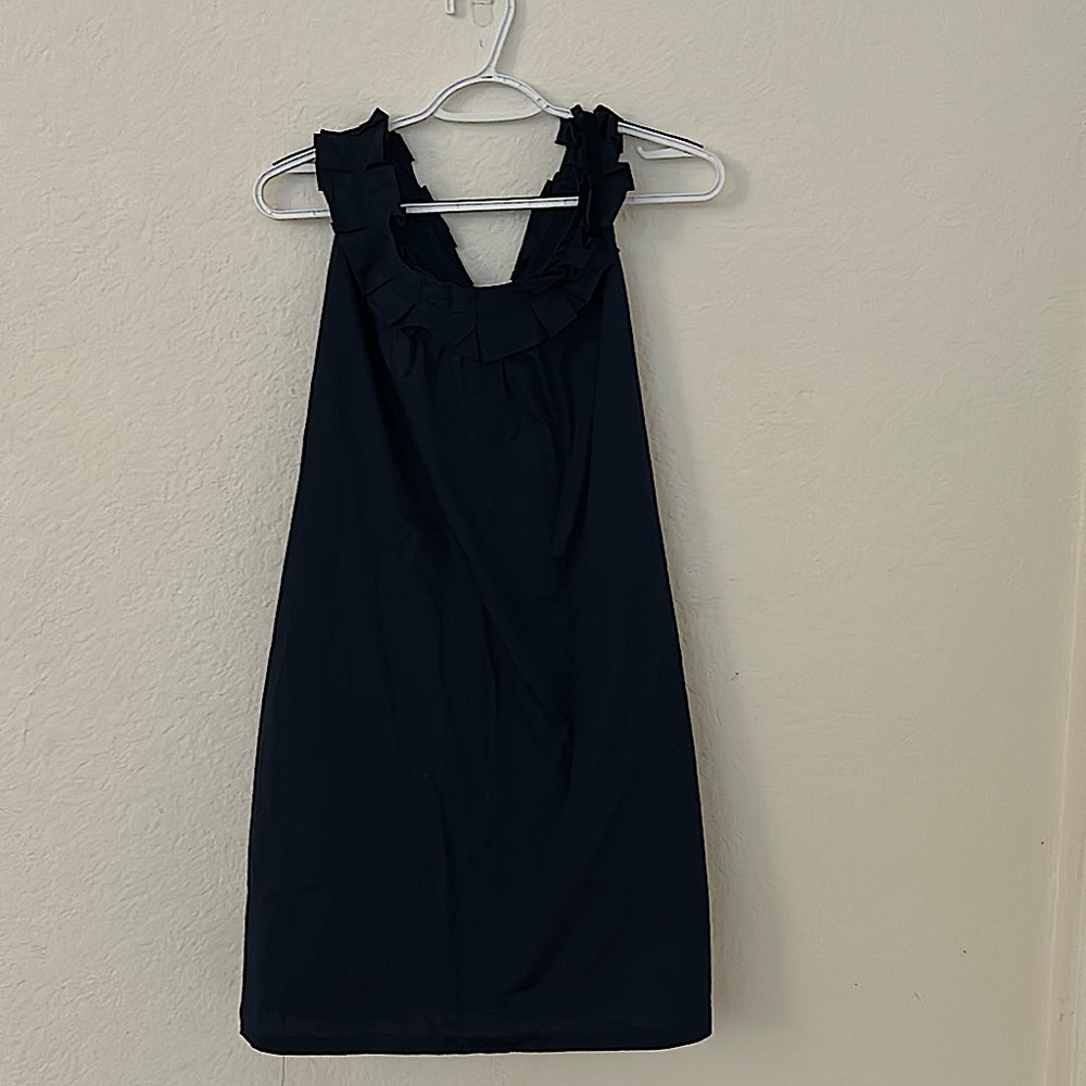 Navy blue sundress size small excellent condition
